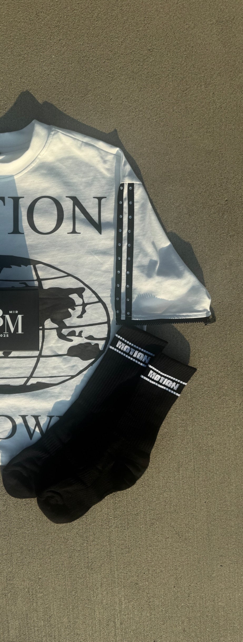 MBM Motion Black/White Sock pack