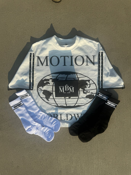 MBM Motion Black/White Sock pack