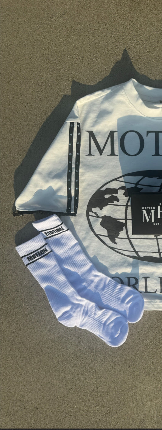 MBM Motion Black/White Sock pack